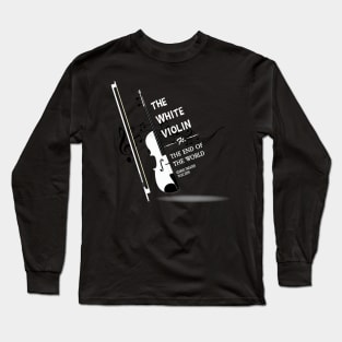 The White Violin Long Sleeve T-Shirt